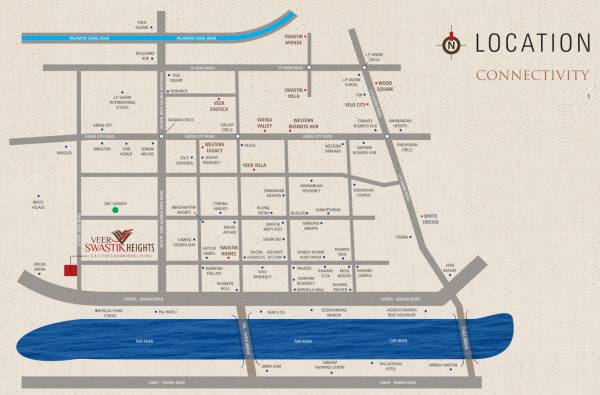 Location Plan veer-swastik-heights Location Plan