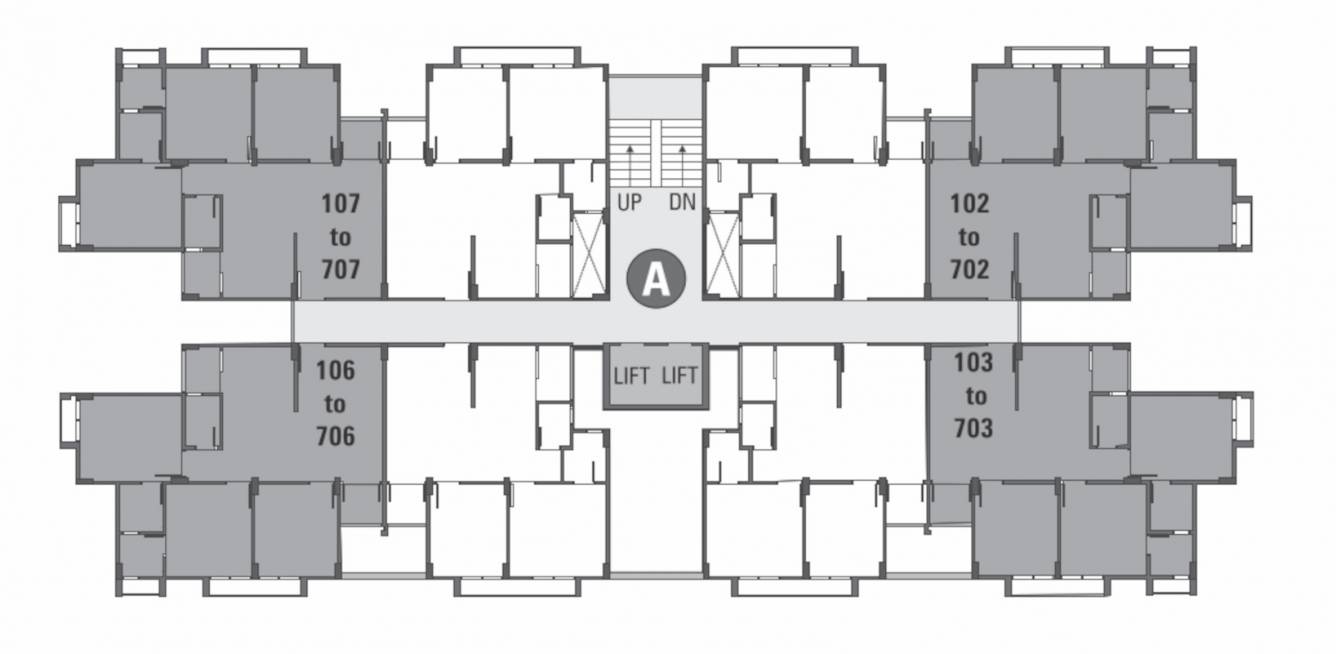  royal Block A Cluster Plan