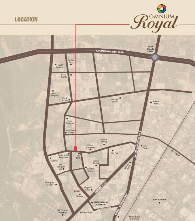  royal Location Plan