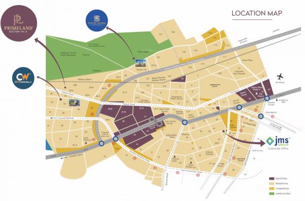  prime-land Location Plan