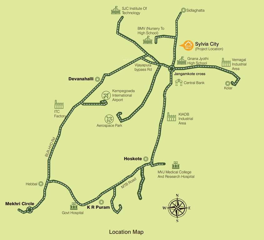  sylvia city Location Plan