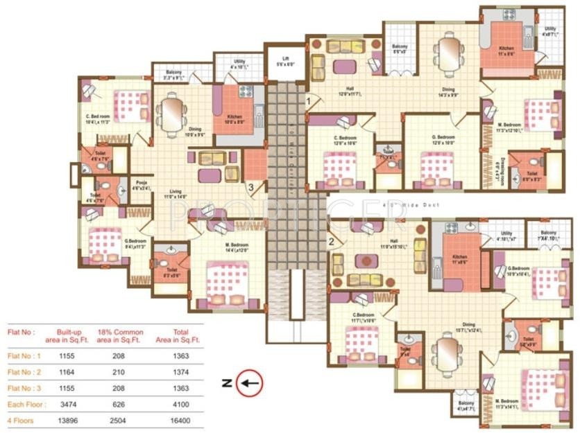 Images for Cluster Plan of Fortuna Constructions Gem