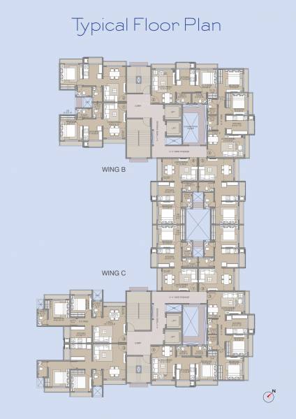 Cluster Plan from 1st to 2nd Floor ornate-height Cluster Plan from 1st to 2nd Floor