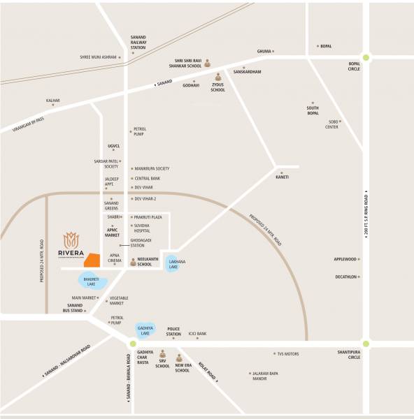  garden-green-bunglows Location Plan