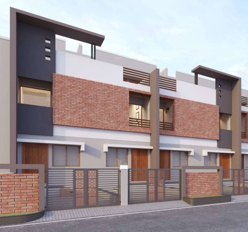  garden green bunglows Elevation