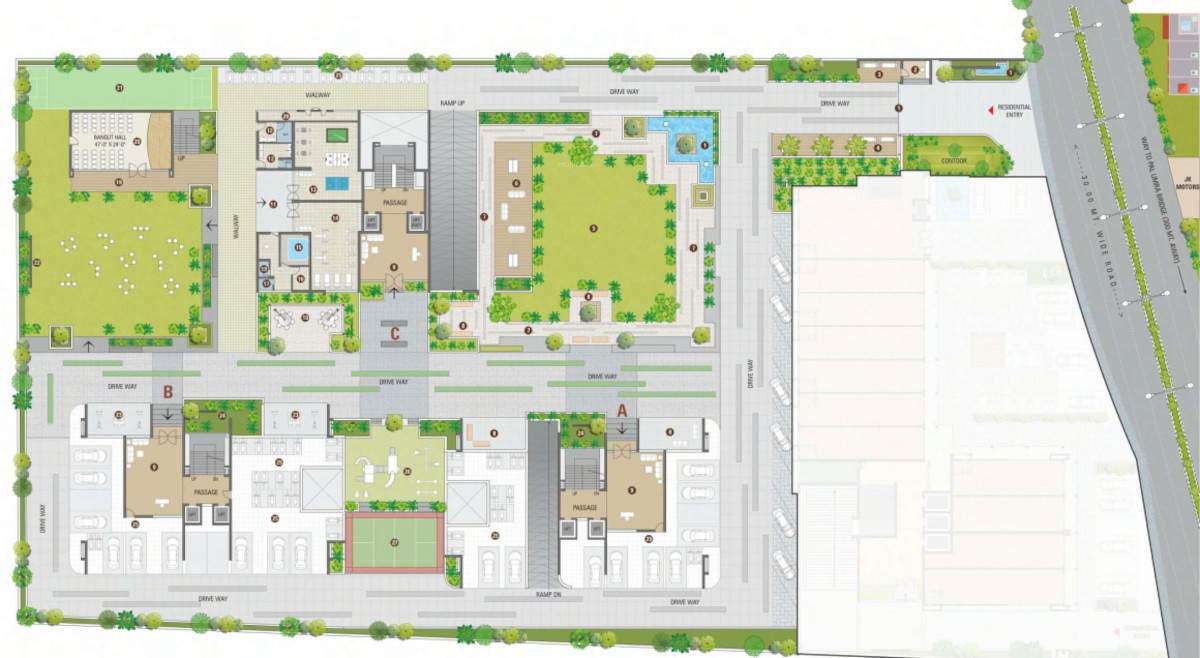  shreepad Infinia A Cluster Plan for ground Floor