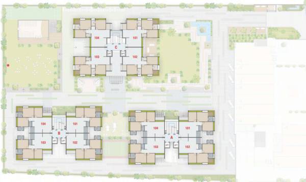Infinia A Cluster Plan from 1st to 13th Floor shreepad Infinia A Cluster Plan from 1st to 13th Floor