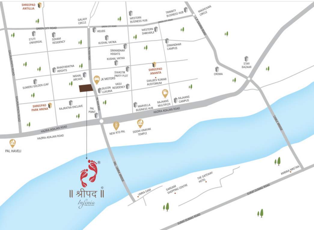  shreepad Location Plan