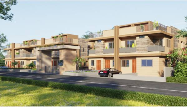 Elevation lake-view-green-bunglows Elevation