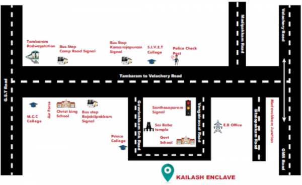  kailash-enclave Location Plan