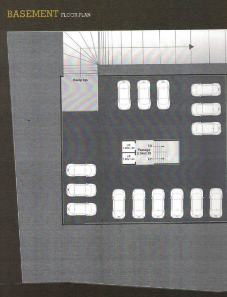  fortune-heights Tower A Cluster Plan for Basement Floor