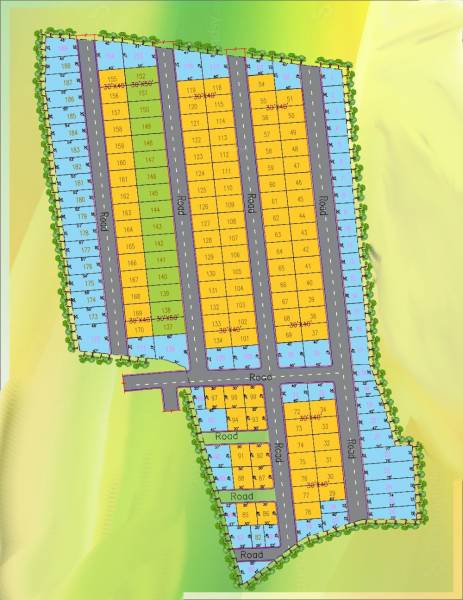  north-city Layout Plan