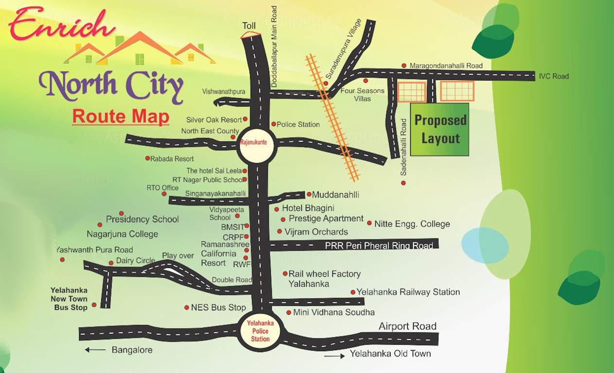  north city Location Plan