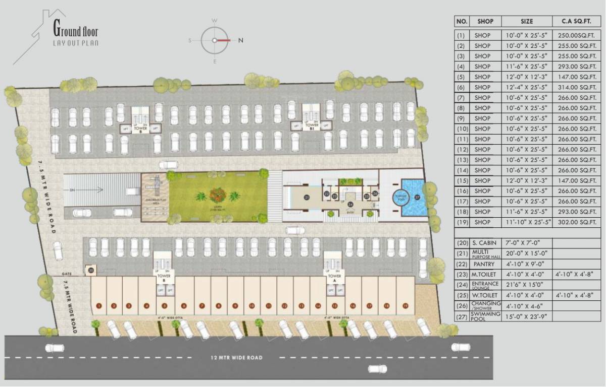  shree siddheshwar pacific A1 Cluster Plan