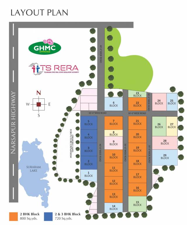  lake front Master Plan