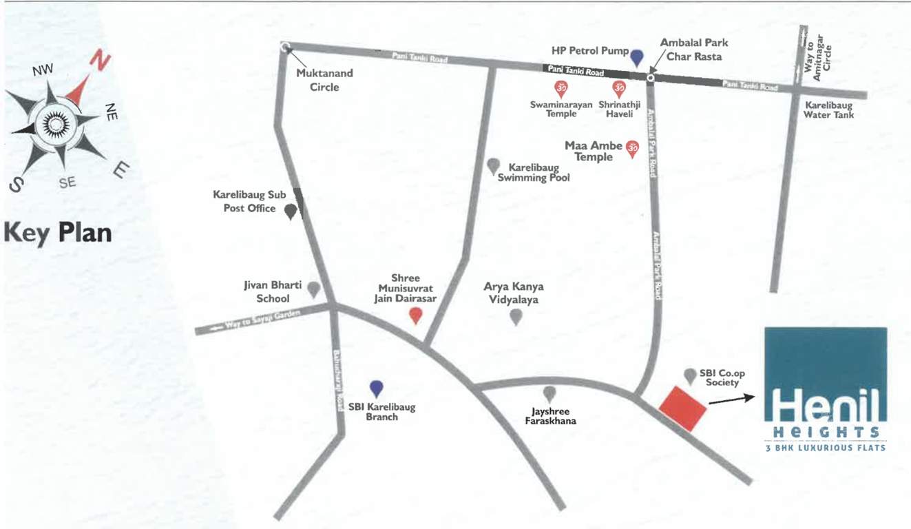  henil heights Location Plan