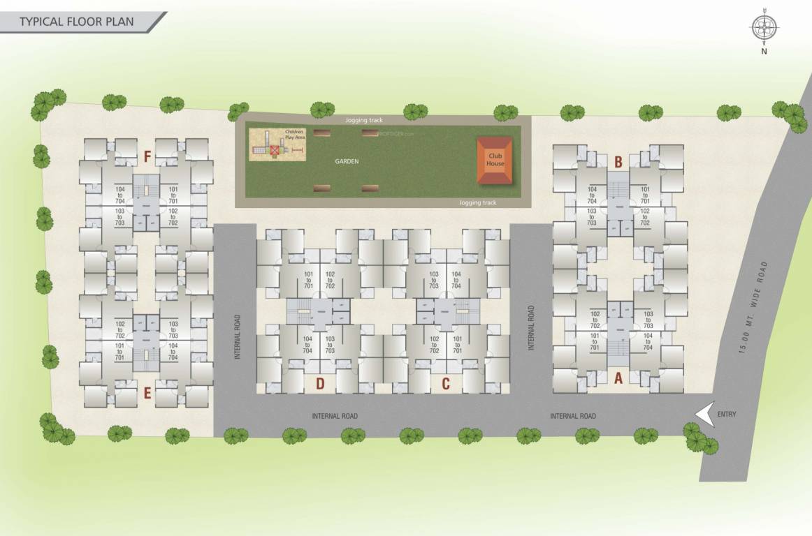  devesh imperia Tower A Cluster Plan