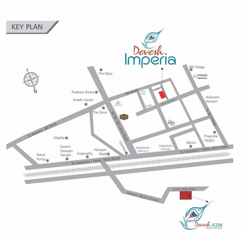  devesh imperia Location Plan
