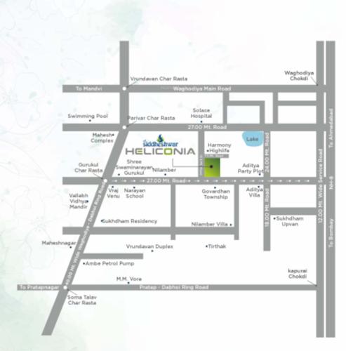  shree-siddheshwar-heliconia Location Plan