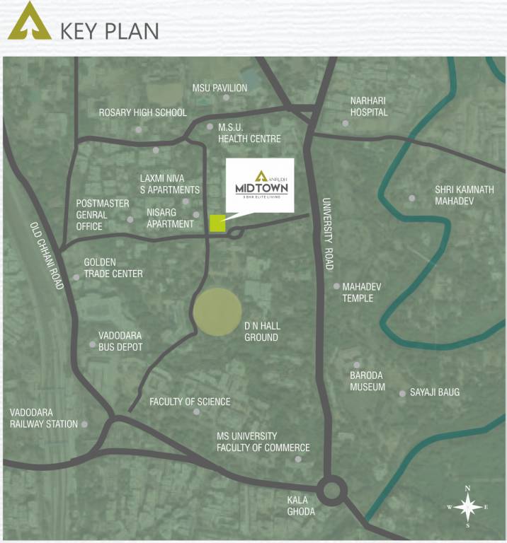  midtown Location Plan