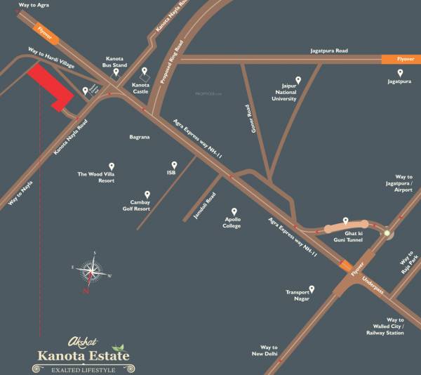  kanota-estate Location Plan