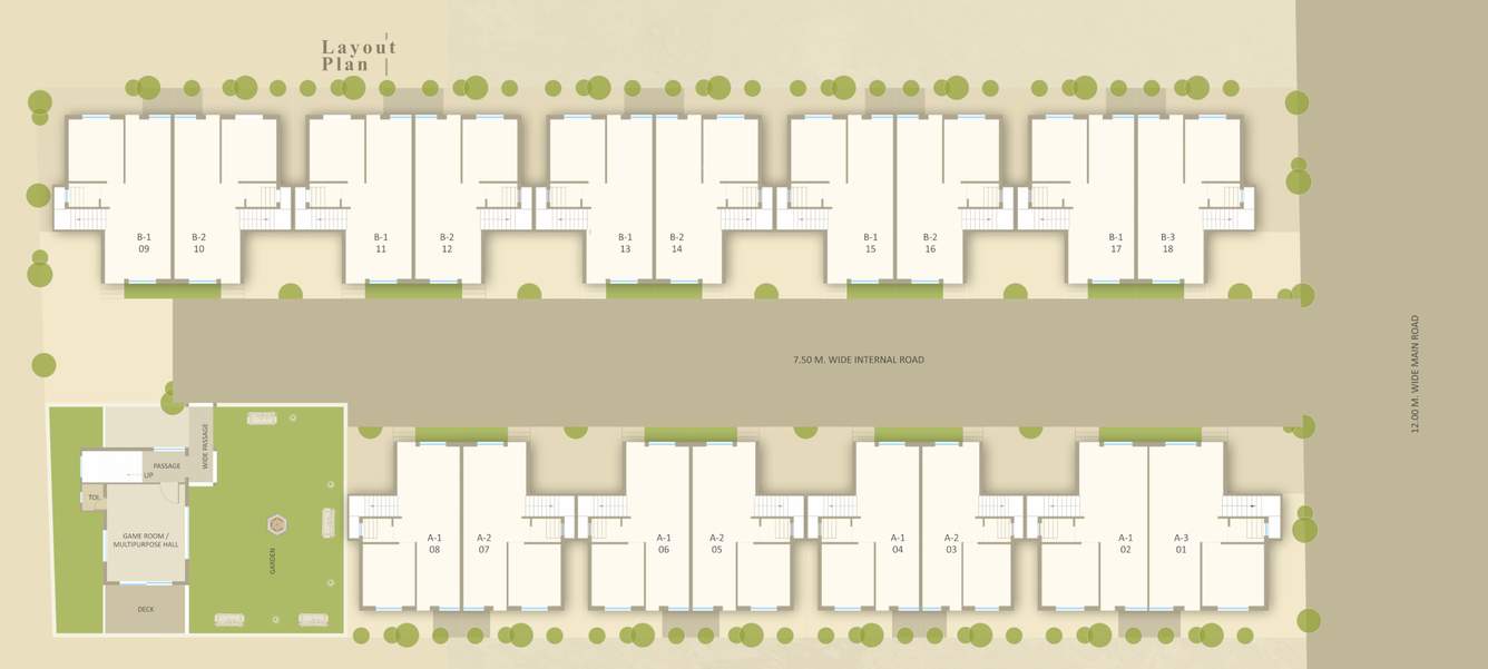  darshanam aangan Layout Plan