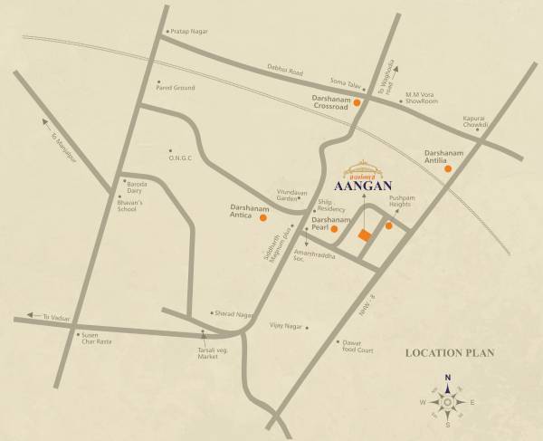  darshanam-aangan Location Plan