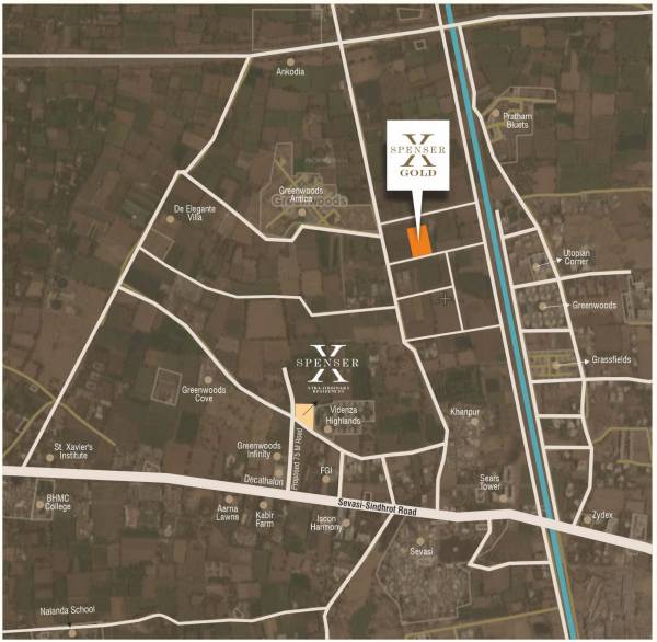  spenser-x-gold Location Plan