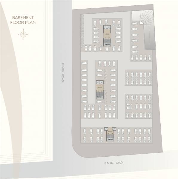  orchid-skyrise A Cluster Plan for Basement Floor