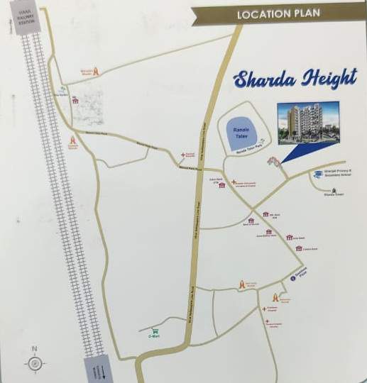  sharda height Location Plan