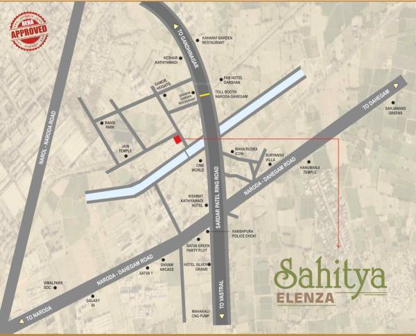  sahitya-elenza Location Plan
