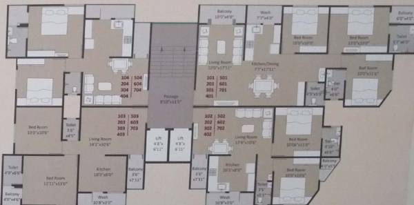  akshar-heights-ii K3 Cluster Plan