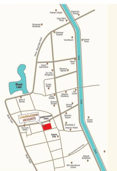 Location Plan samruddhi-heights Location Plan