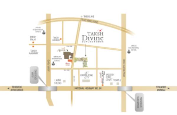  taksh-divine-phase-2 Location Plan