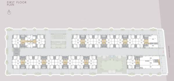  shilp-ananta Cluster Plan for 1st Floor