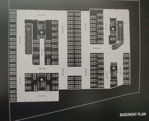  shine Tower A, B, C And D Cluster Plan for Basement Floor