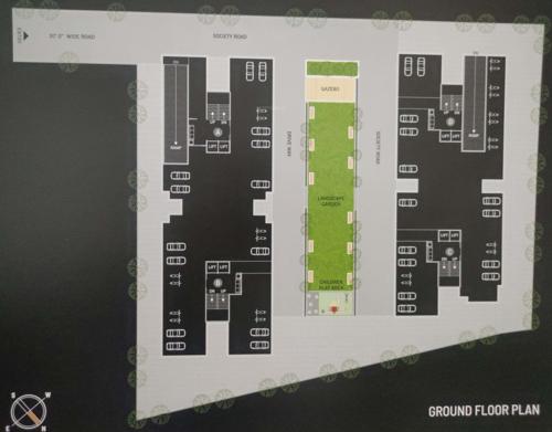  shine Tower A, B, C And D Cluster Plan for ground Floor