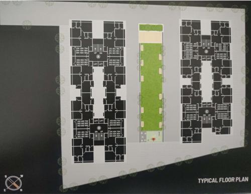  shine Tower A, B, C And D Cluster Plan for Typical Floor
