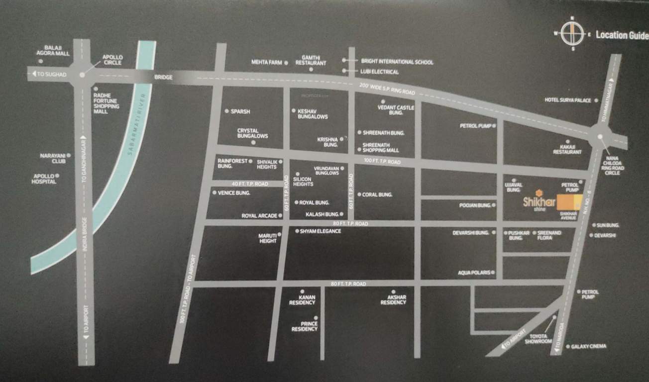  shine Location Plan