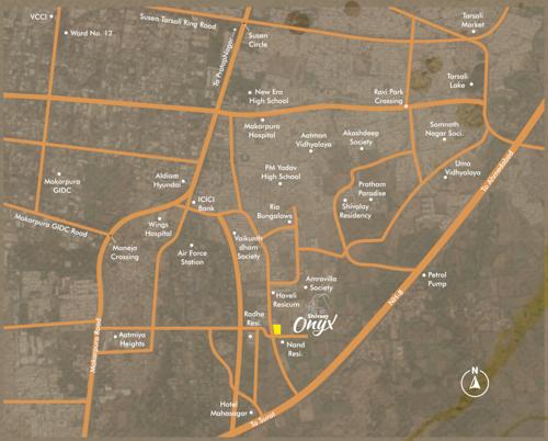  shivaay-onyx Location Plan