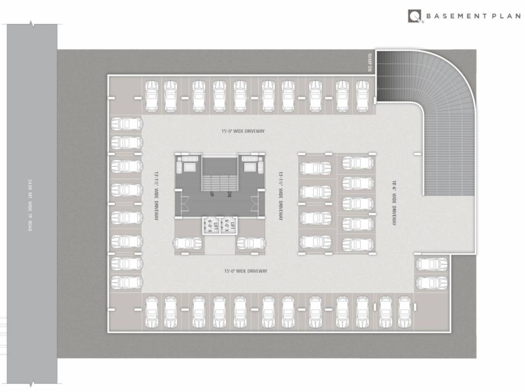 one 4 aarna Tower A Cluster Plan