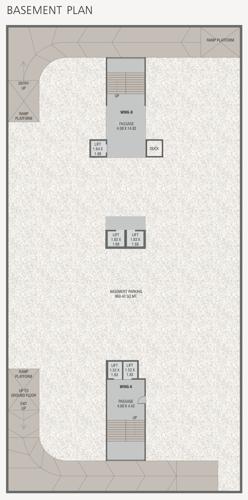 Tower A & B Basement Cluster Plan paradise-palms Tower A & B Basement Cluster Plan