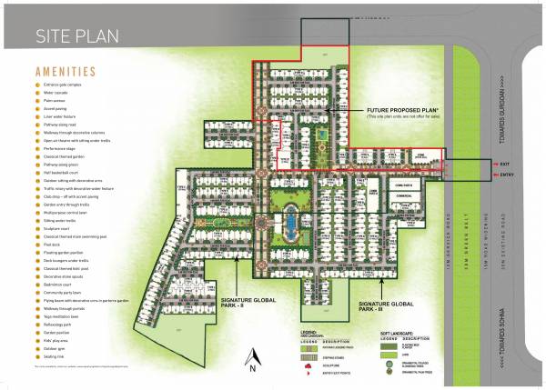 masterPlan of Signature Global Park