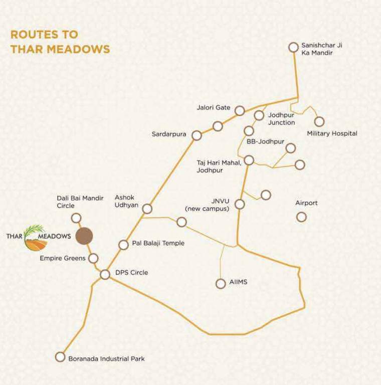  meadows smart homes Location Plan