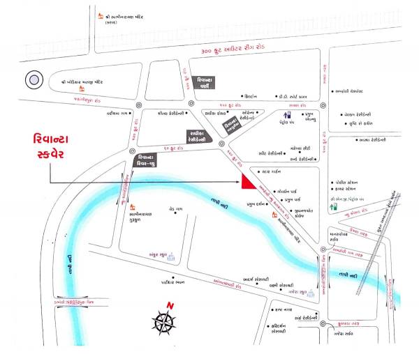 square Location Plan