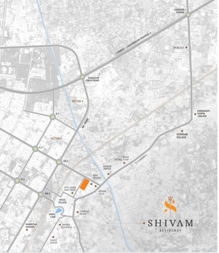  shivam-residency Location Plan