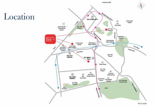 Location Plan dlf-imperial-residences Location Plan