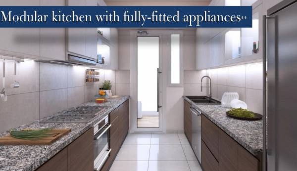 Kitchen dlf-imperial-residences Kitchen