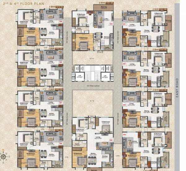  green-woods Cluster Plan