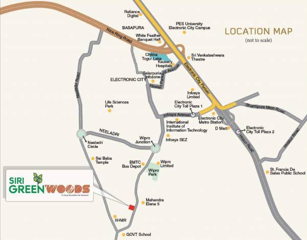  green-woods Location Plan